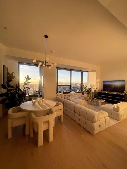 Luxury Highrise Condo Downtown La Los Angeles Exteriör bild